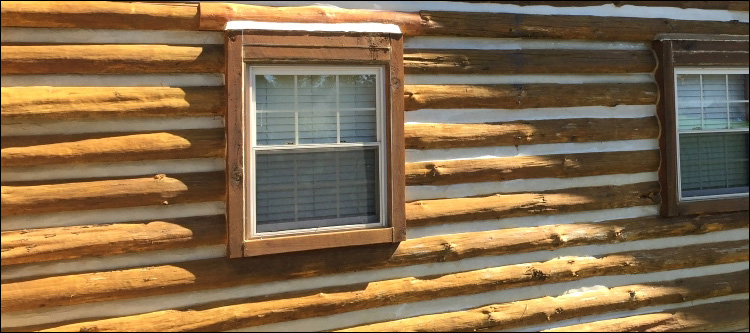 Log Home Whole Log Replacement  Callaway, Virginia